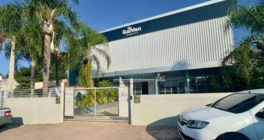 Pavilhão para alugar, 520 m² por r$ 6.500/mês - parque florido - gravataí/rs
