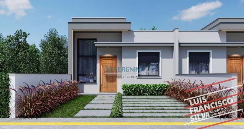 Casa com 2 dormitórios à venda, 59 m² por R$ 350.000,00 - Vila Princesa Izabel - Cachoeirinha/RS