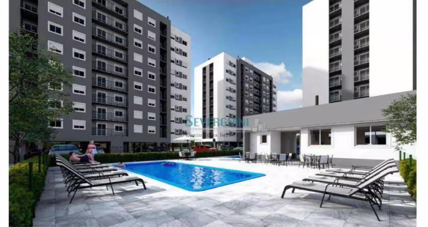 Apartamento com 2 dormitórios à venda, 56 m² por R$ 320.000,00 - Santa Cruz - Gravataí/RS