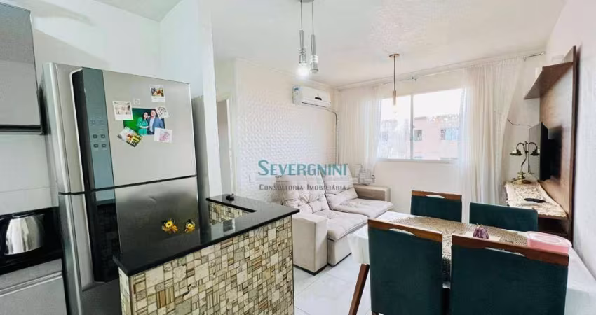 Apartamento mobiliado com 2 dormitórios à venda, 42 m² por R$ 199.900 - Parque da Matriz - Cachoeirinha/RS