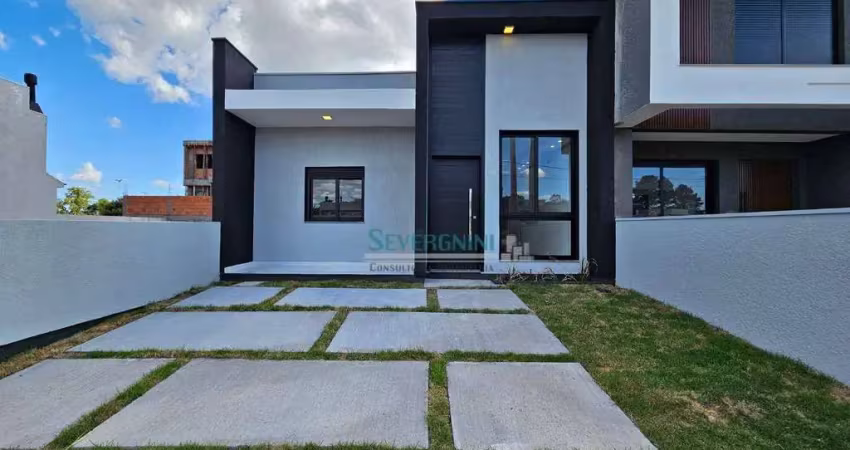 Casa com 3 dormitórios à venda, 78 m² por r$ 625.000,00 - reserva bela vista - gravataí/rs