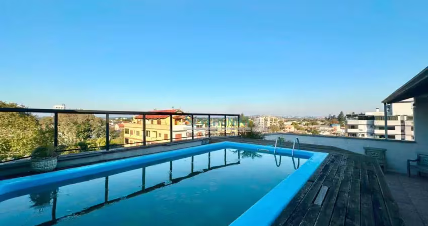 Cobertura com 4 dormitórios à venda, 380 m² por r$ 760.000,00 - centro - cachoeirinha/rs