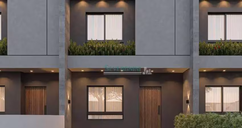 Sobrado com 3 dormitórios à venda, 91 m² por r$ 532.650,00 - oriço - gravataí/rs
