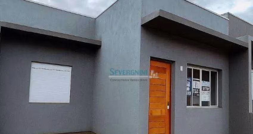 Casa com 2 dormitórios à venda, 46 m² por r$ 225.000,00 - neópolis - gravataí/rs