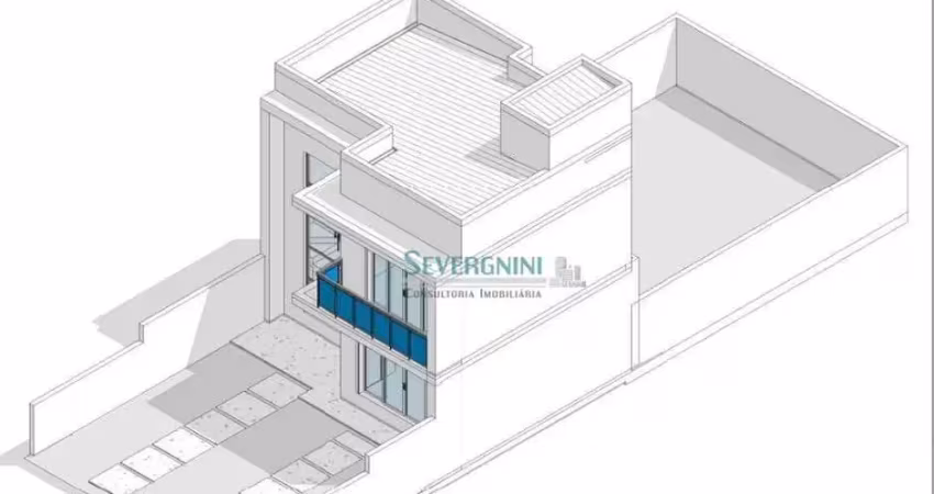 Sobrado com 2 dormitórios à venda, 91 m² por r$ 650.000,00 - morada do vale ii - gravataí/rs