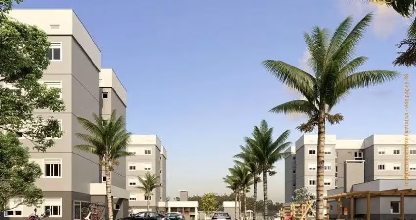 Apartamento com 2 dormitórios à venda, 42 m² por r$ 184.768,75 - jardim betânia - cachoeirinha/rs