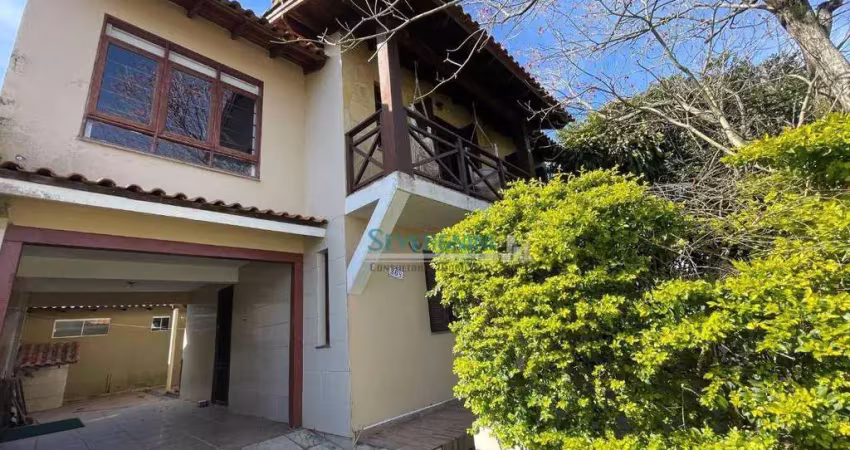 Sobrado com 3 dormitórios, 195 m² - venda por r$ 550.000,00 ou aluguel por r$ 4.000,00/mês - parque da matriz - cachoeirinha/rs