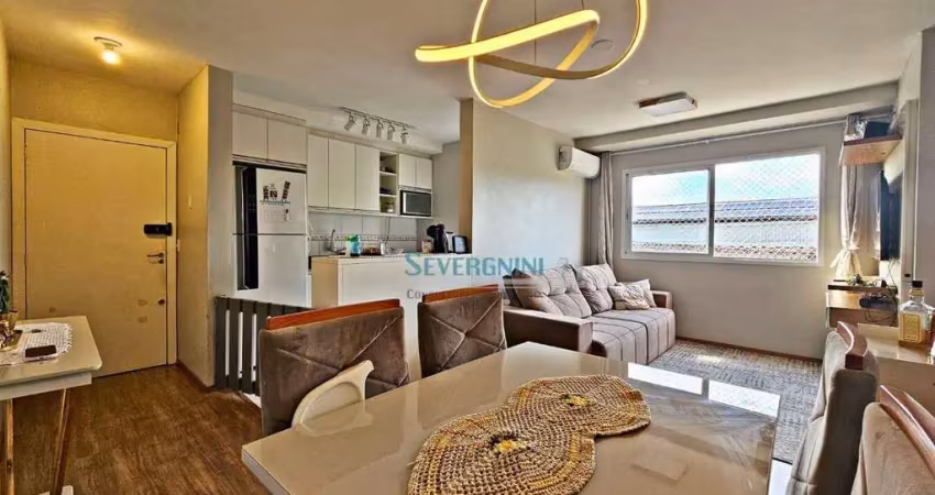Apartamento com 2 dormitórios à venda, 61 m² por r$ 205.000,00 - parque espírito santo - cachoeirinha/rs