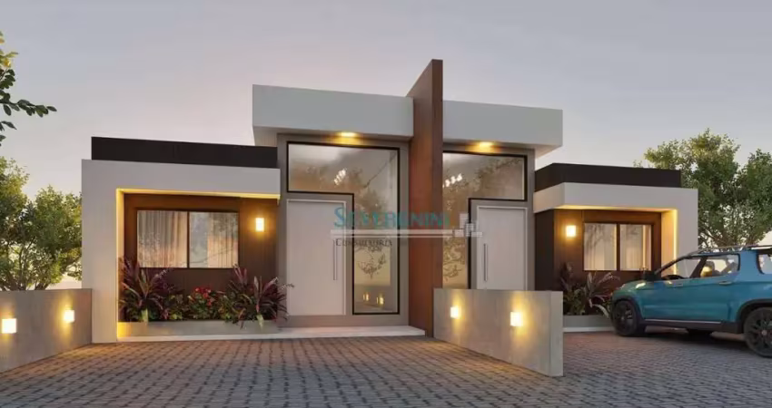 Casa com 3 dormitórios à venda, 80 m² por r$ 499.000,00 - dom feliciano - gravataí/rs