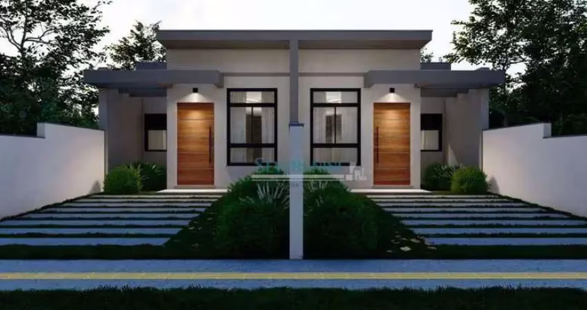 Casa com 2 dormitórios à venda, 68 m² por r$ 349.000,00 - são vicente - gravataí/rs