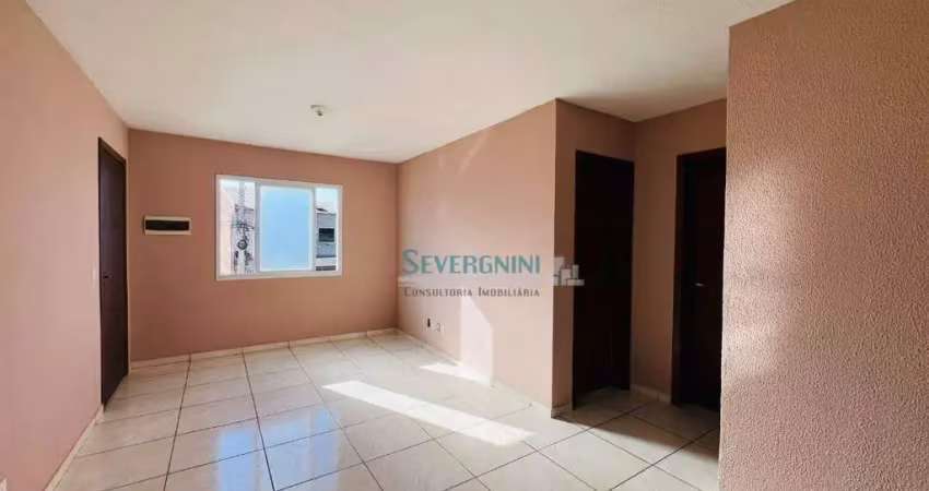 Apartamento com 2 dormitórios à venda, 57 m² por r$ 95.000,00 - cruzeiro - gravataí/rs