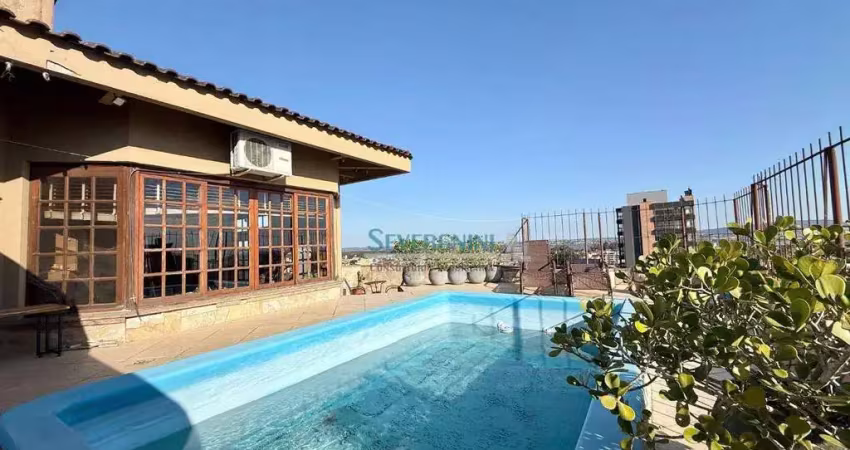 Cobertura com 3 dormitórios à venda, 333 m² por r$ 1.290.000,00 - vila eunice nova - cachoeirinha/rs