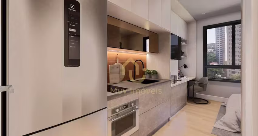 Studio à venda, 19 m² por r$ 162.000 - lindóia - curitiba/pr