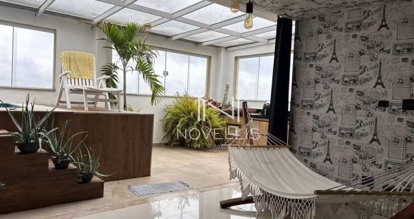 Apartamento duplex com 3 dormitórios à venda na vila ema em sjcampos