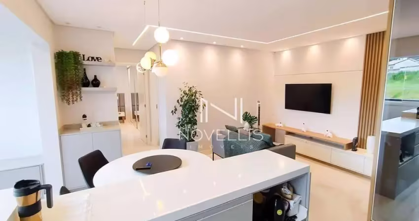 Apartamento com 2 dormitórios à venda na vila industrial em sjcampos