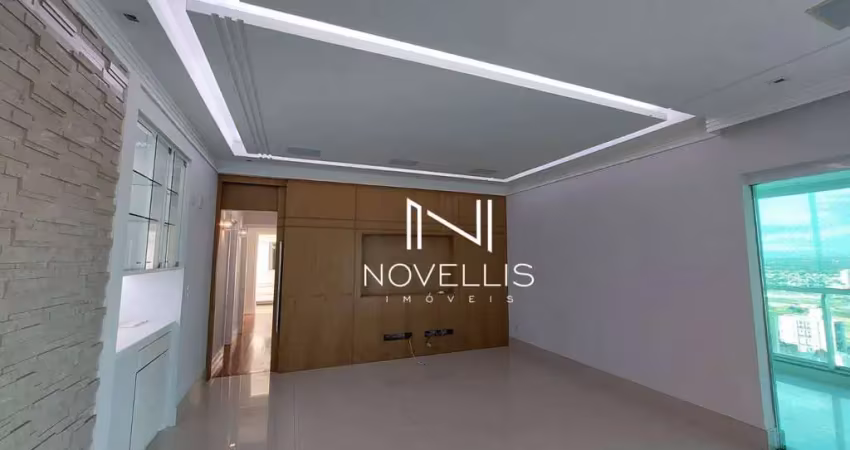 Apartamento com 3 dormitórios para alugar, 193 m² por r$ 17.250,00/mês - jardim aquarius - são josé dos campos/sp