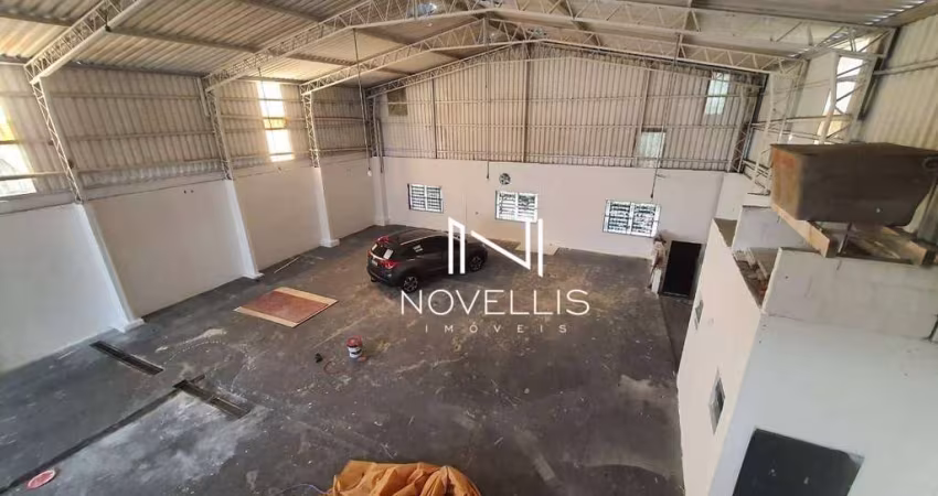 Galpão para alugar, 542 m² por R$ 19.760,01/mês - Jardim Satélite - São José dos Campos/SP