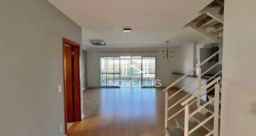 Apartamento com 3 dormitórios para alugar, 133 m² por r$ 10.373,00/mês - vila ema - são josé dos campos/sp