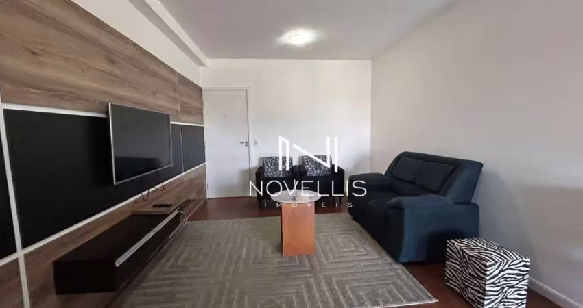Apartamento com 1 dormitório para alugar, 57 m² por r$ 4.815,00/mês - jardim aquarius - são josé dos campos/sp