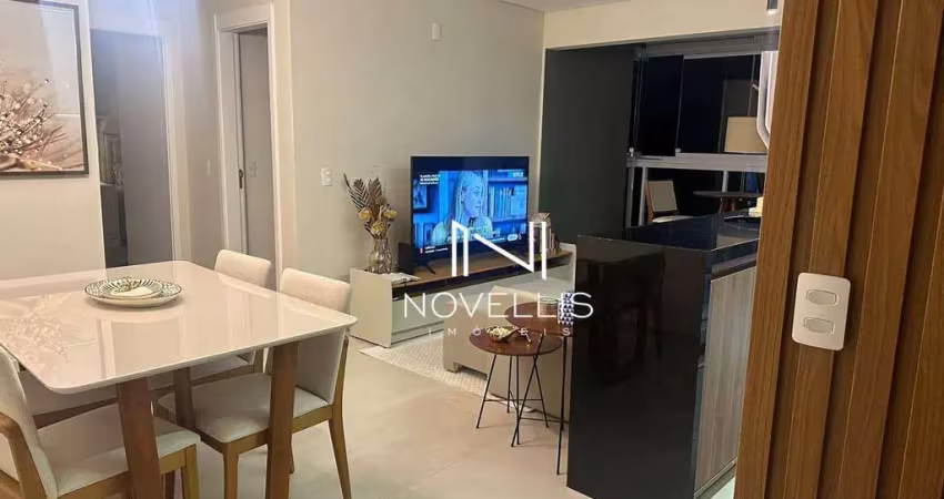 Apartamento com 2 dormitórios para alugar, 65 m² por r$ 3.881/mês - villa branca - jacareí/sp