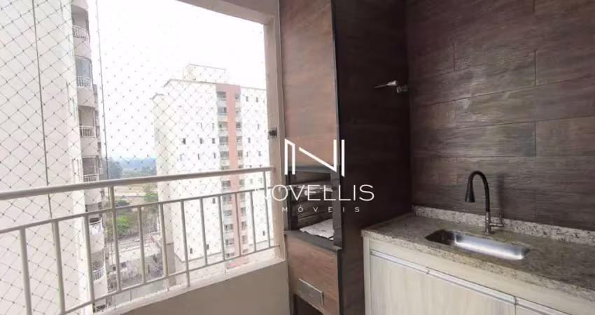 Apartamento com 3 dormitórios para alugar, 80 m² por r$ 3.703,00/mês - jardim califórnia - jacareí/sp