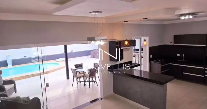 Casa com 4 dormitórios para alugar, 250 m² por r$ 15.075,00/mês - villa branca - jacareí/sp