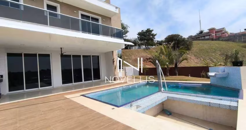 Casa com 4 dormitórios para alugar, 350 m² por r$ 13.603,00/mês - parque mirante do vale - jacareí/sp