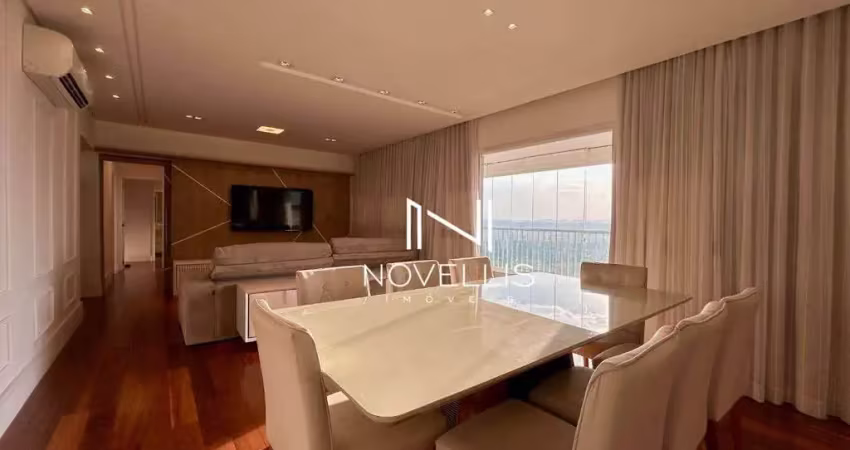 Apartamento com 3 dormitórios para alugar, 142 m² por r$ 10.930,00/mês - jardim das indústrias - são josé dos campos/sp