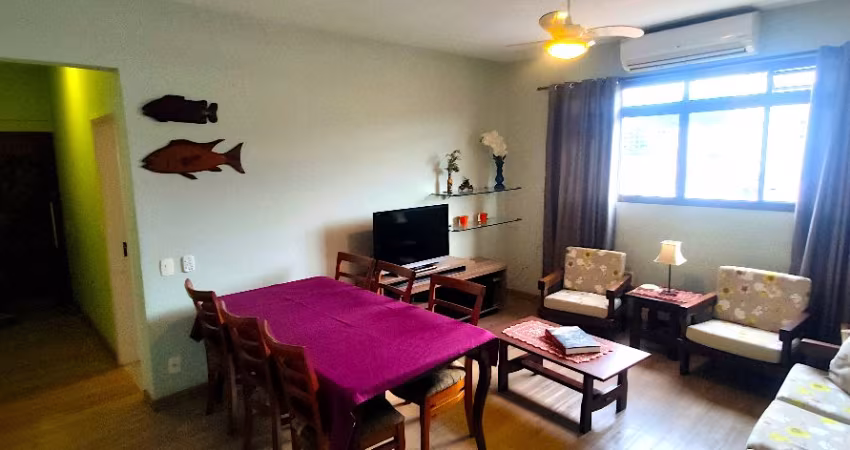 Apartamento com 3 quartos mais dependência com banheiro, 110 m², à venda por R$ 645.000,00 - Campo Grande - Santos/SP