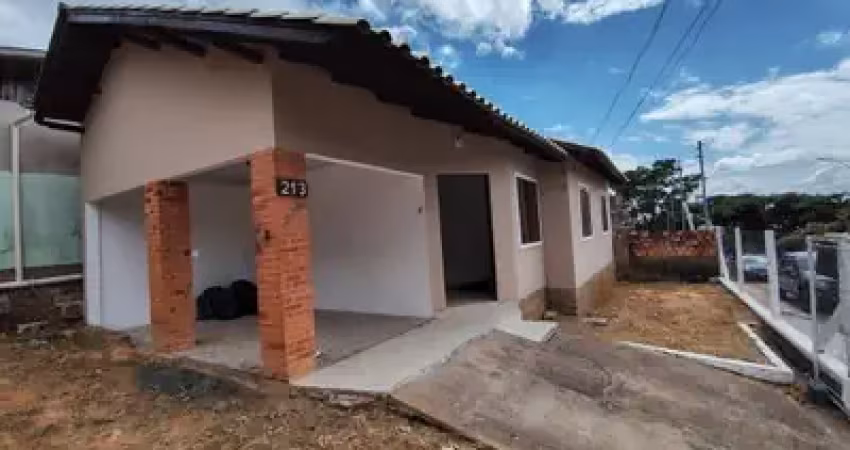 Casa de esquina com dois dormitórios na rua didi pacheco bairro colina- guaíba