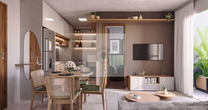 2 DORM COM VARANDA NO JAÇANÃ