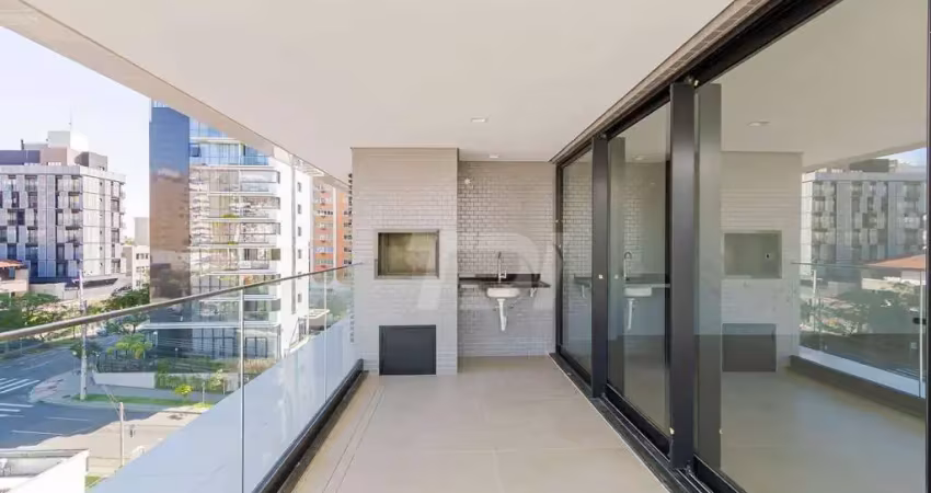 Apartamento novo com 3 dormitórios à venda, 107 m² por r$ 1.899.000 - champagnat - curitiba/pr