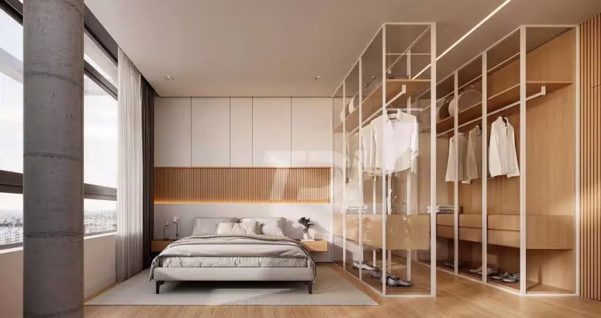 Apartamento garden duplex com 3 suítes à venda, 245 m² por r$ 3.203.189,-  champagnat - curitiba/pr