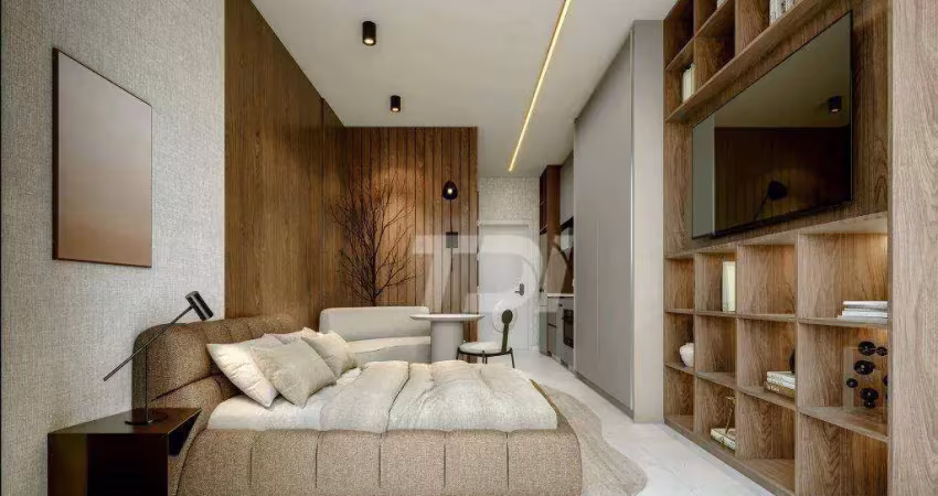 Studio com 1 dormitório à venda, 22 m² por r$ 354.353,00 - centro - curitiba/pr