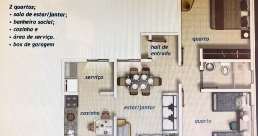 Apartamento 2/4