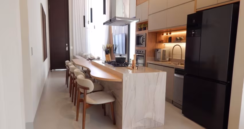 Casa Térrea 124 a 136,13 m2 | Piscina | Condomínio Fechado - Senador Canedo/GO