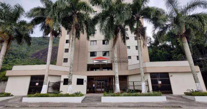 Apartamento com 1 dormitório para alugar, 43 m² por r$ 2.000,00/mês - sumaré - caraguatatuba/sp