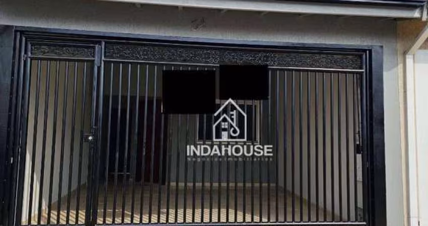 Casa com 3 dormitórios ( 1 suite) à venda, 103 m² por R$ 570.000 - Jardim Kioto II - Indaiatuba/SP