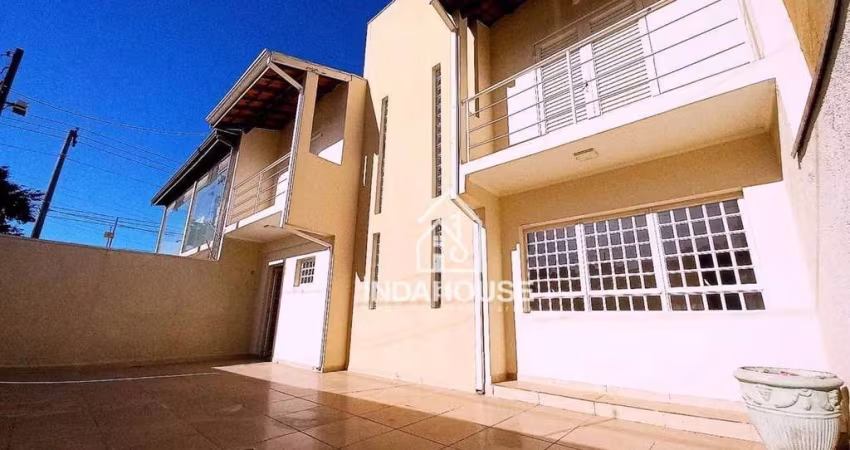 Casa com 3 dormitórios (1 suíte) à venda, 125 m²  - Vila Furlan - Indaiatuba/SP