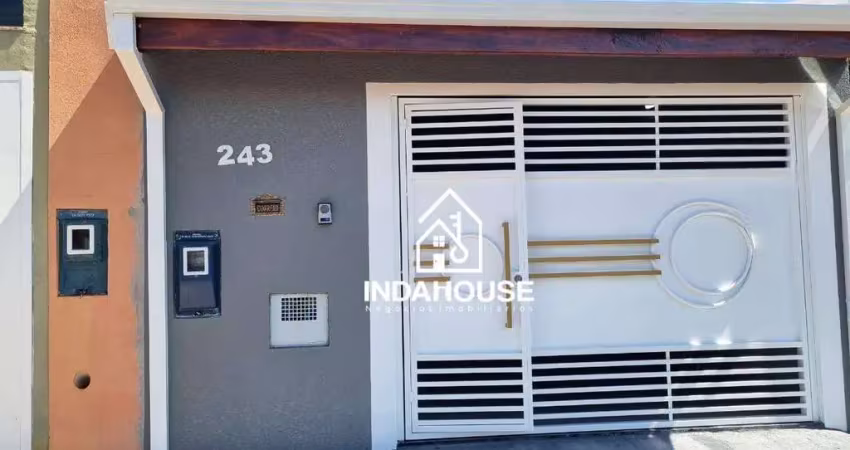 Casa com 3 dormitórios à venda, 90 m² - vila brizzola - indaiatuba/sp
