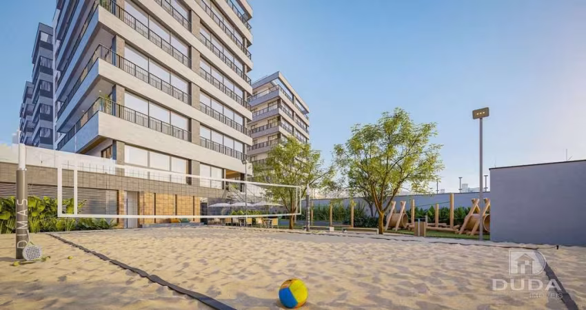 Na Planta - BEIRA MAR - SÃO JOSÉ - 2 suítes