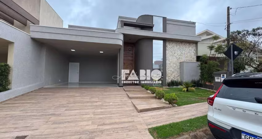 Casa em condomínio fechado com 3 quartos à venda na Avenida Davi Ferreira da Rocha, 550, Village Damha Rio Preto I, São José do Rio Preto