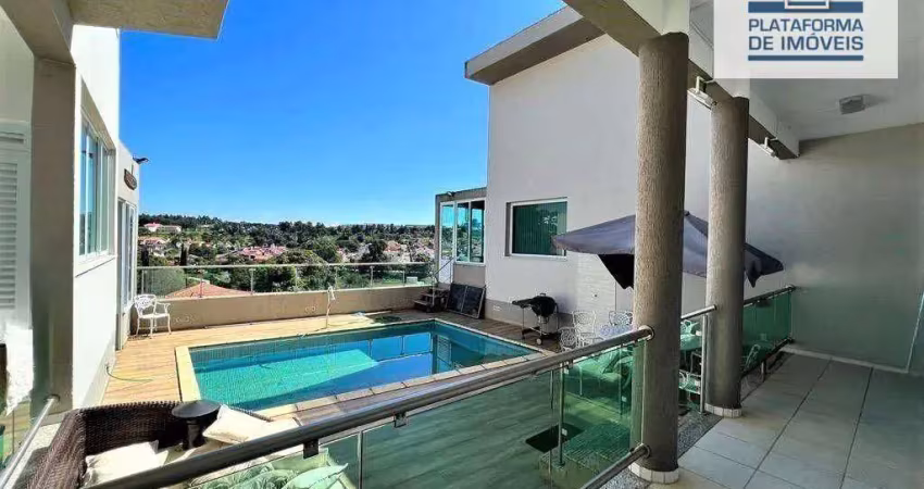 Casa com 4 dormitórios à venda, 369 m² por r$ 1.500.000,00 - condomínio residencial euroville - bragança paulista/sp