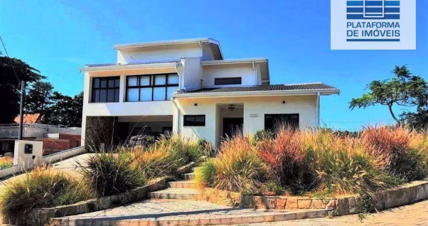 Casa com 4 dormitórios à venda, 434 m² por r$ 3.400.000,00 - condomínio residencial euroville ii - bragança paulista/sp