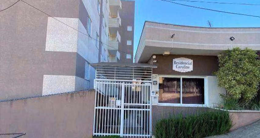 Apartamento com 2 dormitórios, 54 m² - venda por R$ 480.000,00 ou aluguel por R$ 2.800,00/mês - Residencial Caroline - Bragança Paulista/SP