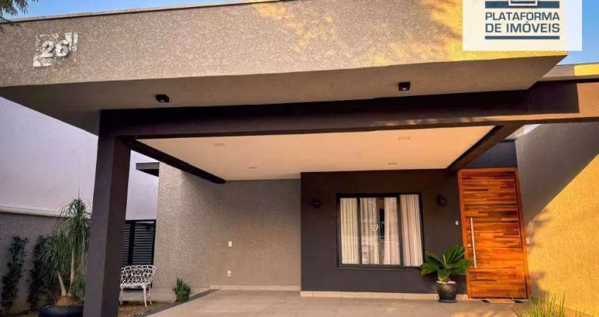 Casa com 3 dormitórios à venda, 195 m² por r$ 1.350.000,00 - condomínio residencial euroville ii - bragança paulista/sp