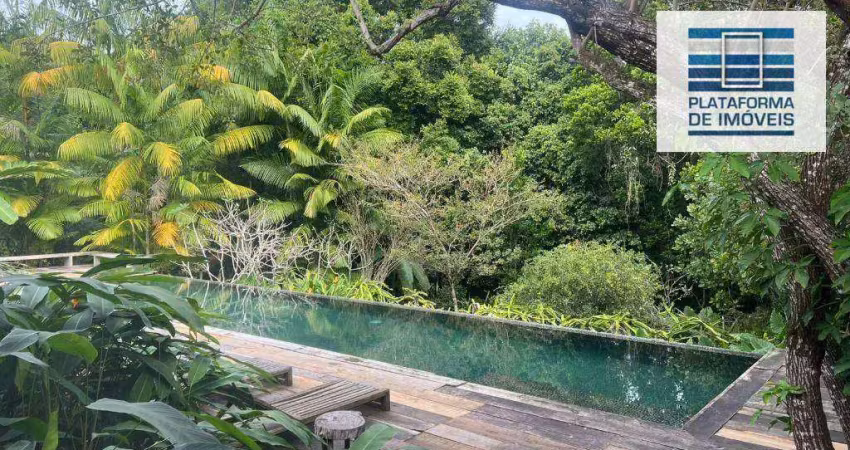 Casa com 5 dormitórios à venda, 485 m² por r$ 17.000.000,00 - condomínio altos de trancoso - trancoso/ba