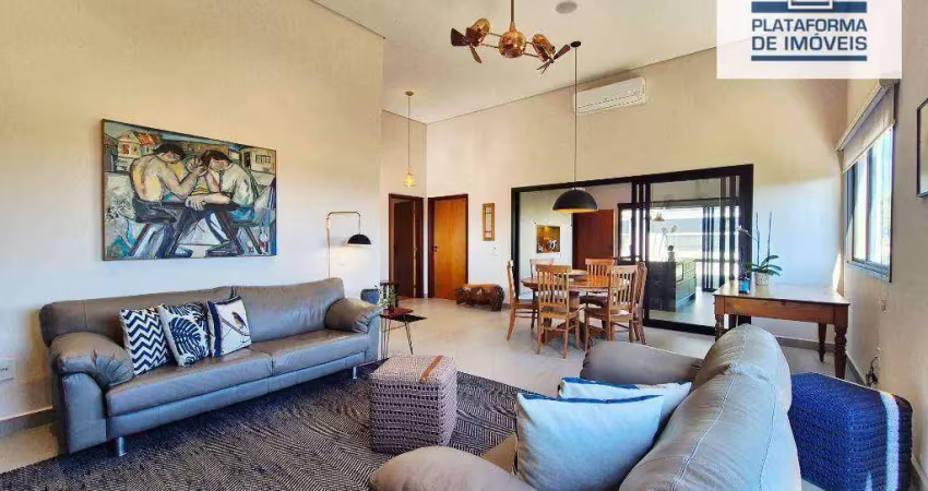 Casa com 3 dormitórios à venda, 207 m² por r$ 1.940.000,00 - condomínio terras de santa cruz - bragança paulista/sp