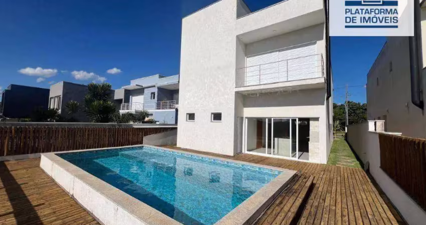 Casa com 4 dormitórios, 347 m² - venda por r$ 3.200.000,00 ou aluguel por r$ 14.500,00/mês - condomínio portal de bragança - bragança paulista/sp