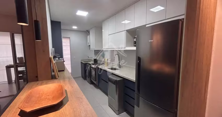 Apartamento de 73m , com 2 dormitorios 1 com suíte no condomínio palazzo reale